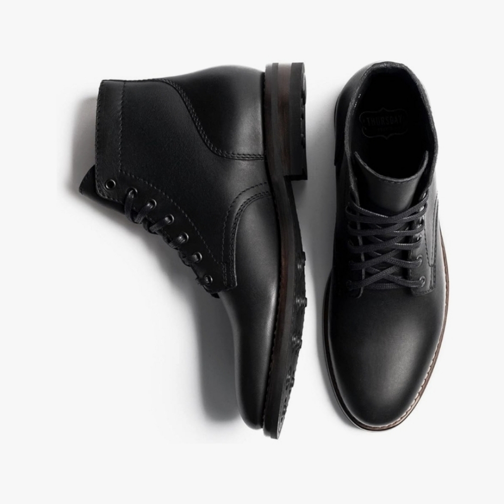 Thursday Boot Company Black Leather Boots